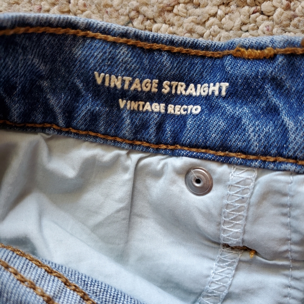 Universal Threads Vintage Straight Medium Wash Size 10 Short - Picture 8 of 14